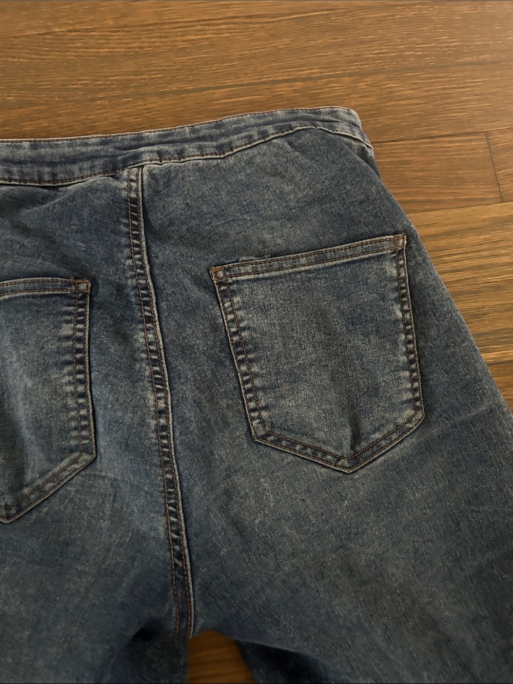 Cotton On Dark Wash Blue Skinny Jeans - Picture 6 of 6